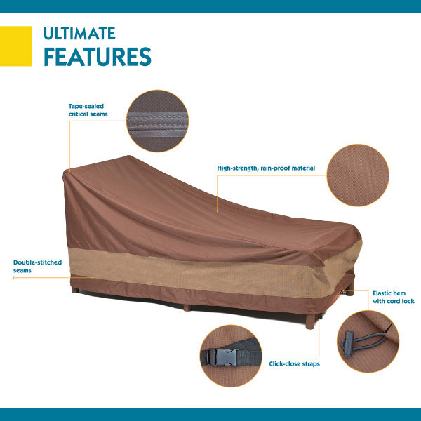 74" Chaise Cover -Duck Covers Ultimate - Image 4